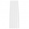 Firany Voile z zasłonami 2 pcs Biały 225 x 140 cm Poliester