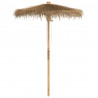 Parasol Tiki z baldachimem z liści bananowca, 150 cm, bambus