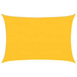 Żagiel przeciwsłoneczny, 160 g/m², żółty, 4x5 m, HDPE
