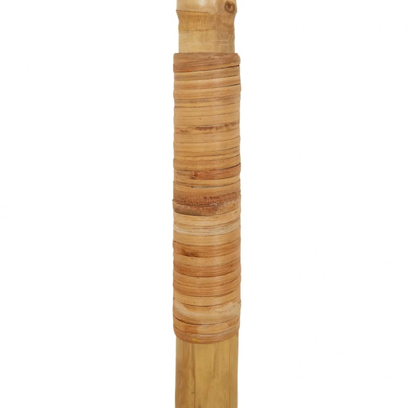 Parasol Tiki z baldachimem z liści bananowca, 150 cm, bambus