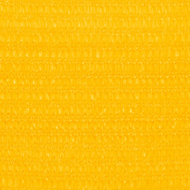 Żagiel przeciwsłoneczny, 160 g/m², żółty, 4x5 m, HDPE