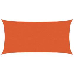 Żagiel przeciwsłoneczny, 160 g/m², prostokątny, 3x6 m, HDPE