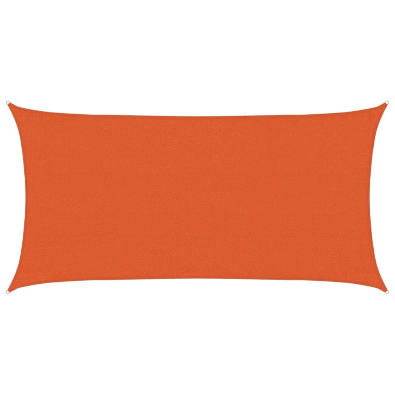 Żagiel przeciwsłoneczny, 160 g/m², prostokątny, 3x6 m, HDPE