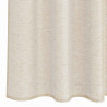 Firany Voile z zasłonami 2 pcs piaskowy 175 x 140 cm Poliester