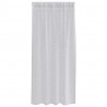 Firany Voile 2 pcs Jasnoszary 175 x 140 cm Poliester