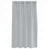 Firany Voile 2 pcs Ciemnoszary 140 x 140 cm Poliester
