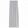 Firany Voile 2 pcs Ciemnoszary 245 x 140 cm Poliester