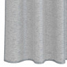 Firany Voile 2 pcs Ciemnoszary 245 x 140 cm Poliester
