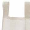 Firany Voile z zasłonami 2 pcs piaskowy 225 x 140 cm Poliester