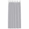 Firany Voile 2 pcs Ciemnoszary 260 x 140 cm Poliester