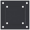 Podstawy słupków kwadratowe 12 szt. Antracyt 101x101 mm