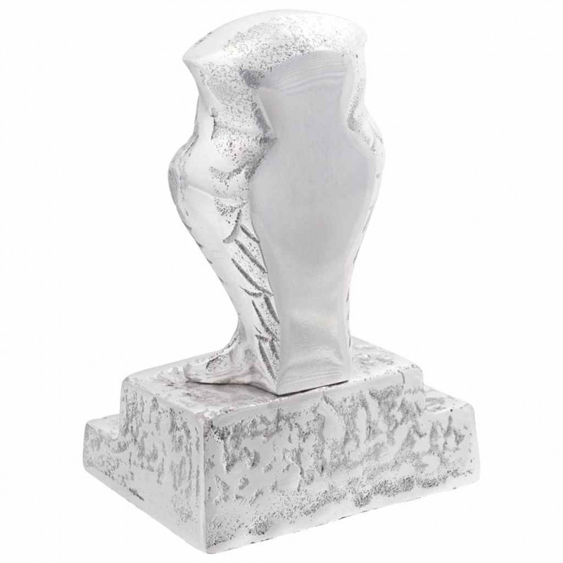 Podpórki do książek 2 pcs Srebrny 12 x 9 x 19 cm Aluminium