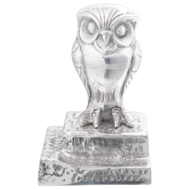 Podpórki do książek 2 pcs Srebrny 12 x 9 x 19 cm Aluminium