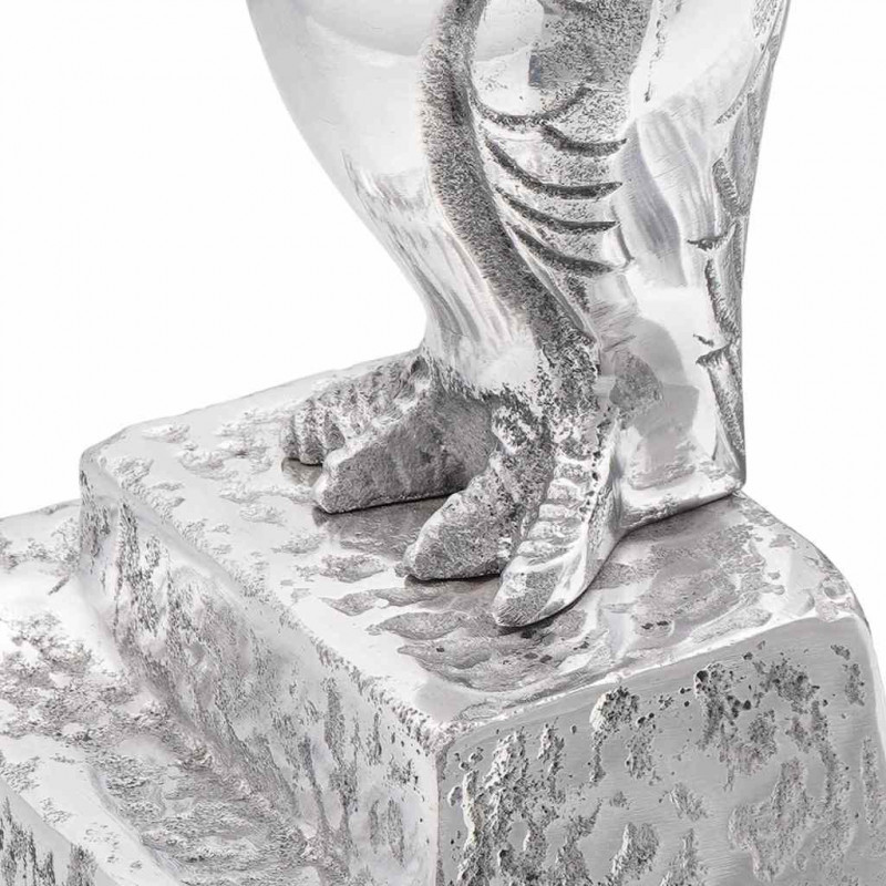 Podpórki do książek 2 pcs Srebrny 12 x 9 x 19 cm Aluminium