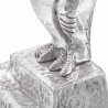 Podpórki do książek 2 pcs Srebrny 12 x 9 x 19 cm Aluminium