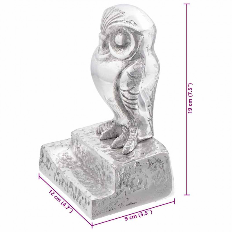 Podpórki do książek 2 pcs Srebrny 12 x 9 x 19 cm Aluminium