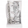 Podpórki do książek 2 pcs Srebrny 7 x 9 x 11 cm Aluminium