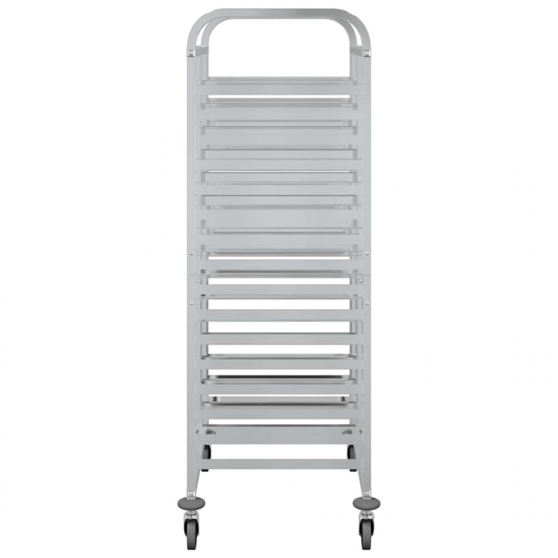 Wózek na tace z 32 pojemnikami GN 75x55x162,5cm Stal nierdzewna