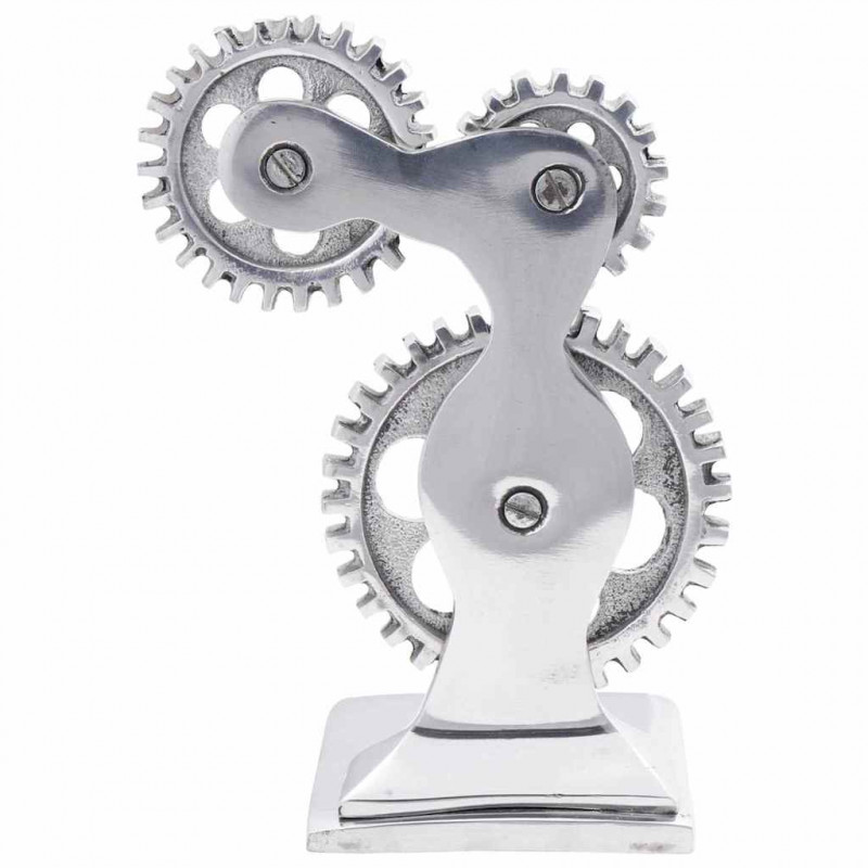 Podpórki do książek 2 pcs Srebrny 10 x 10 x 22 cm Aluminium