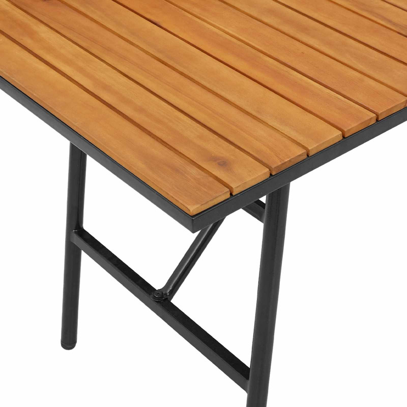 Stół jadalny Brązowy 110 x 55 x 61,5 cm Lite Drewno Akacji