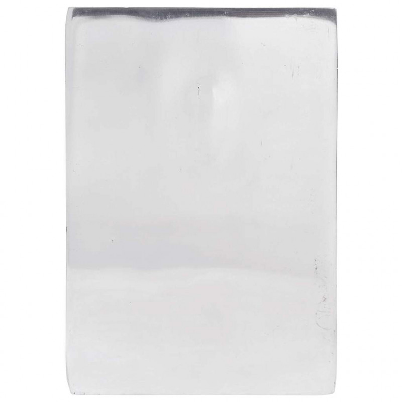 Podpórki do książek 2 pcs Srebrny 11 x 14 x 17,5 cm Aluminium