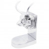 Podpórki do książek 2 pcs Srebrny 17 x 15 x 27 cm Aluminium