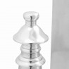 Podpórki do książek 2 pcs Srebrny 11 x 12 x 19,5 cm Aluminium