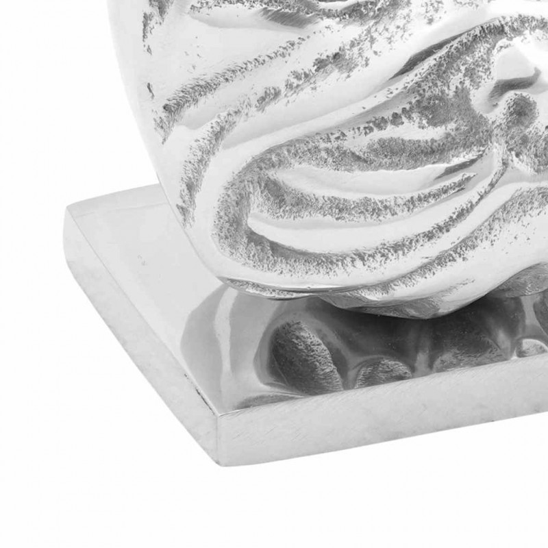 Podpórki do książek 2 pcs Srebrny 8 x 12 x 16,5 cm Aluminium