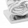 Podpórki do książek 2 pcs Srebrny 8 x 12 x 16,5 cm Aluminium