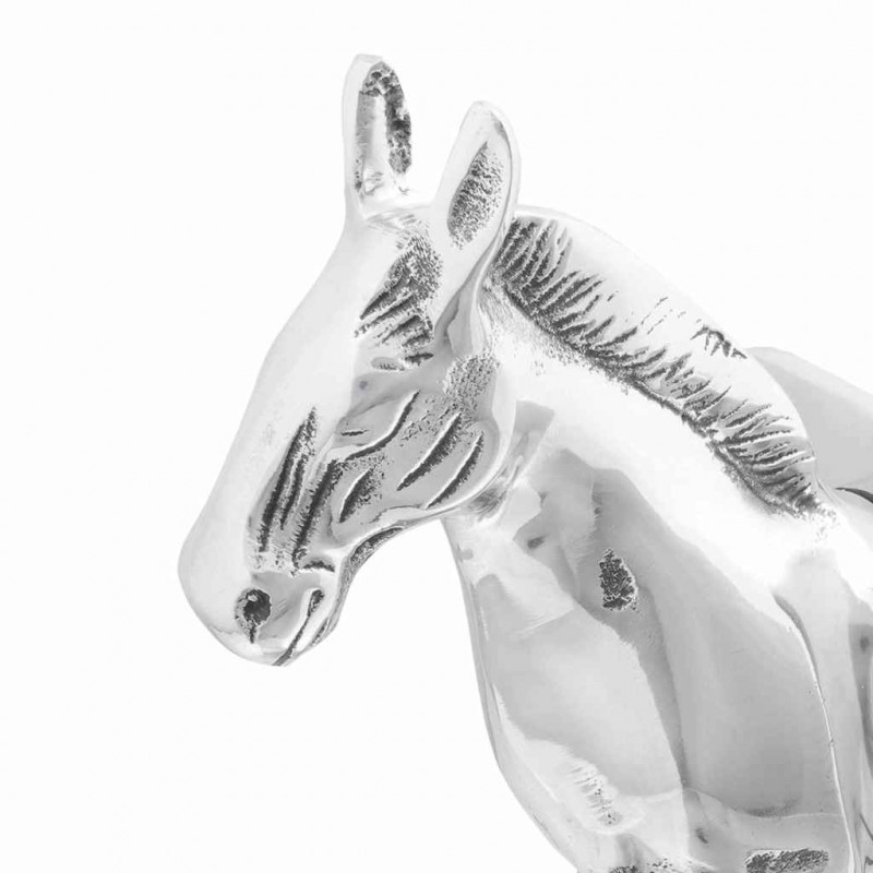Podpórki do książek 2 pcs Srebrny 11 x 14 x 25 cm Aluminium