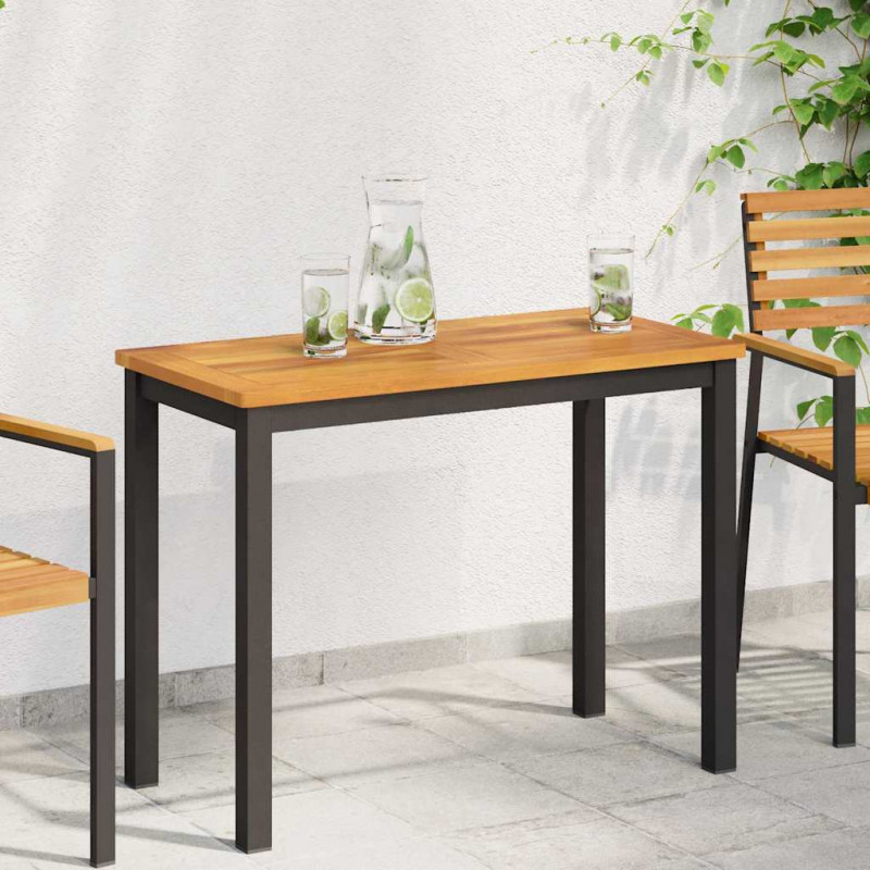 Blat stołu Olej Naturalny 80 x 40 x 2 cm Lite Drewno Akacji