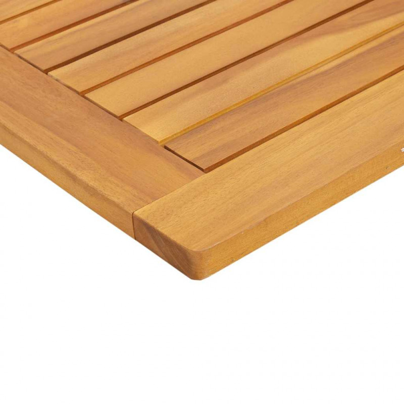Blat stołu Olej Naturalny 80 x 40 x 2 cm Lite Drewno Akacji