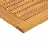 Blat stołu Olej Naturalny 80 x 40 x 2 cm Lite Drewno Akacji