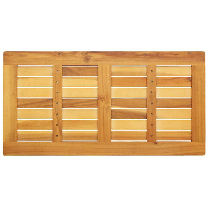 Blat stołu Olej Naturalny 90 x 45 x 2 cm Lite Drewno Akacji