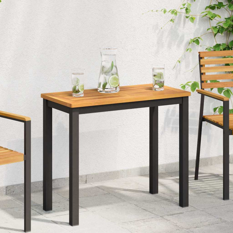 Blat stołu Olej Naturalny 100 x 50 x 2 cm Lite Drewno Akacji