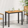 Blat stołu Olej Naturalny 100 x 50 x 2 cm Lite Drewno Akacji
