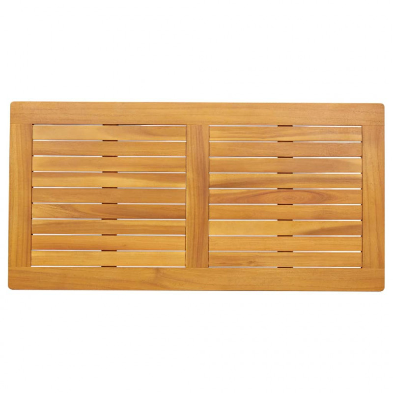 Blat stołu Olej Naturalny 100 x 50 x 2 cm Lite Drewno Akacji