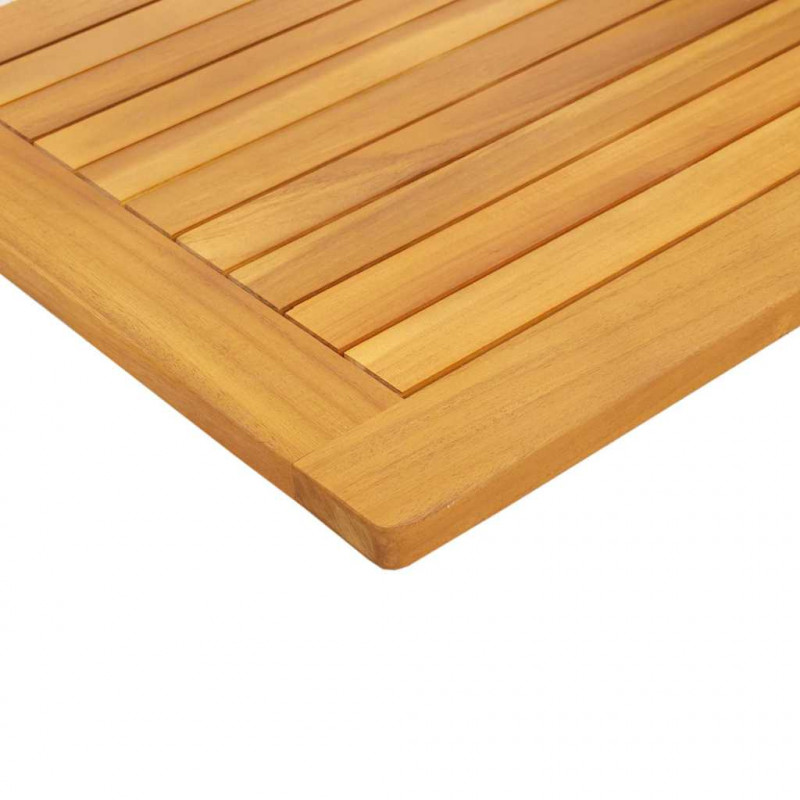 Blat stołu Olej Naturalny 100 x 50 x 2 cm Lite Drewno Akacji