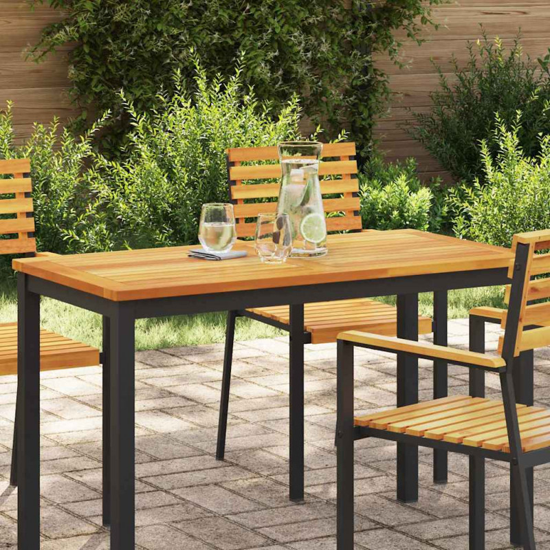 Blat stołu Olej Naturalny 110 x 55 x 2 cm Lite Drewno Akacji