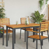 Blat stołu Olej Naturalny 110 x 55 x 2 cm Lite Drewno Akacji