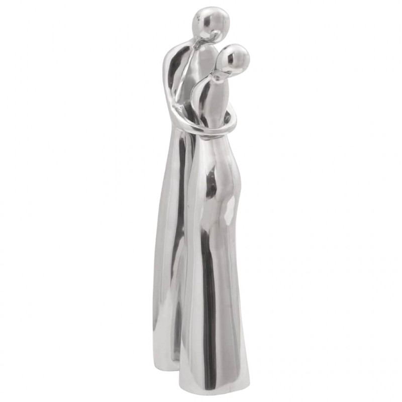 Rzeźba Srebrny 10 x 16 x 49 cm Aluminium