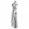 Rzeźba Srebrny 10 x 16 x 49 cm Aluminium