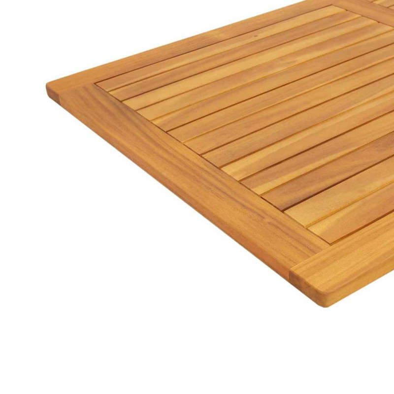 Blat stołu Olej Naturalny 120 x 70 x 2 cm Lite Drewno Akacji