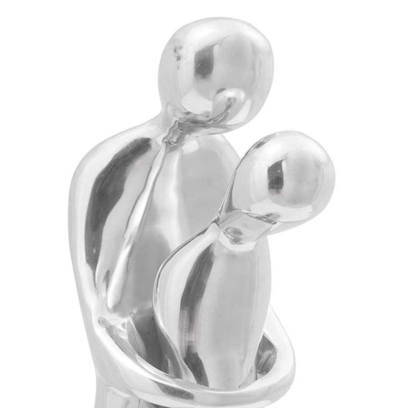 Rzeźba Srebrny 10 x 16 x 49 cm Aluminium