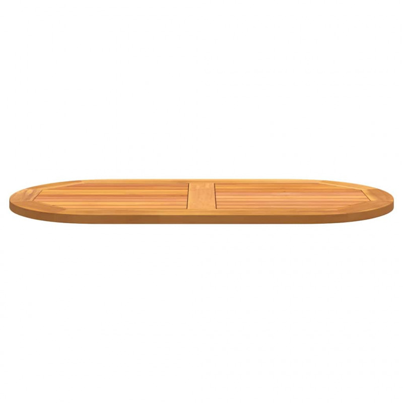 Blat stołu Olej Naturalny 100 x 50 x 2 cm Lite Drewno Akacji