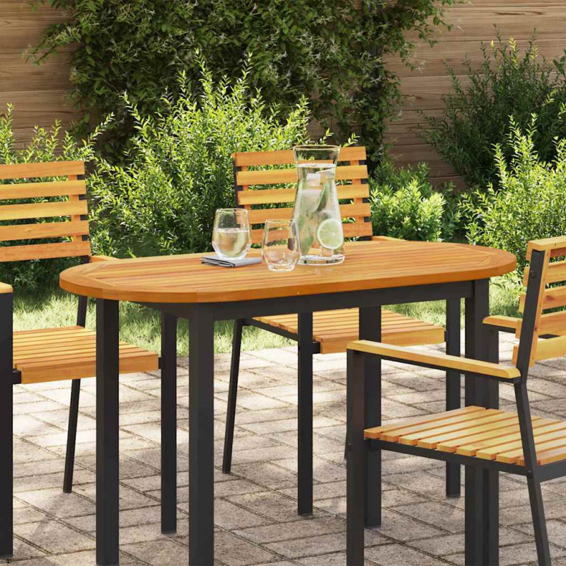 Blat stołu Olej Naturalny 110 x 55 x 2 cm Lite Drewno Akacji