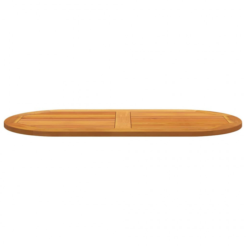 Blat stołu Olej Naturalny 110 x 55 x 2 cm Lite Drewno Akacji