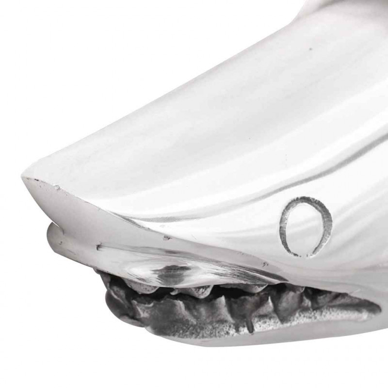 Rzeźba Srebrny 68 x 20 x 24 cm Aluminium