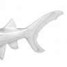 Rzeźba Srebrny 68 x 20 x 24 cm Aluminium