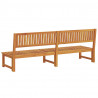 Leżak Olej Naturalny 200 x 57 x 75cm Lite drewno akacjowe